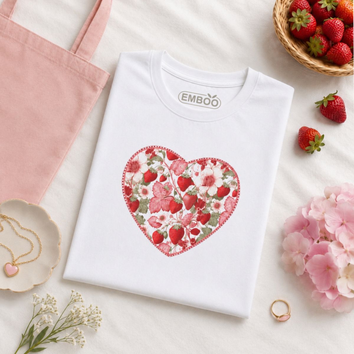 Cereza y corazon