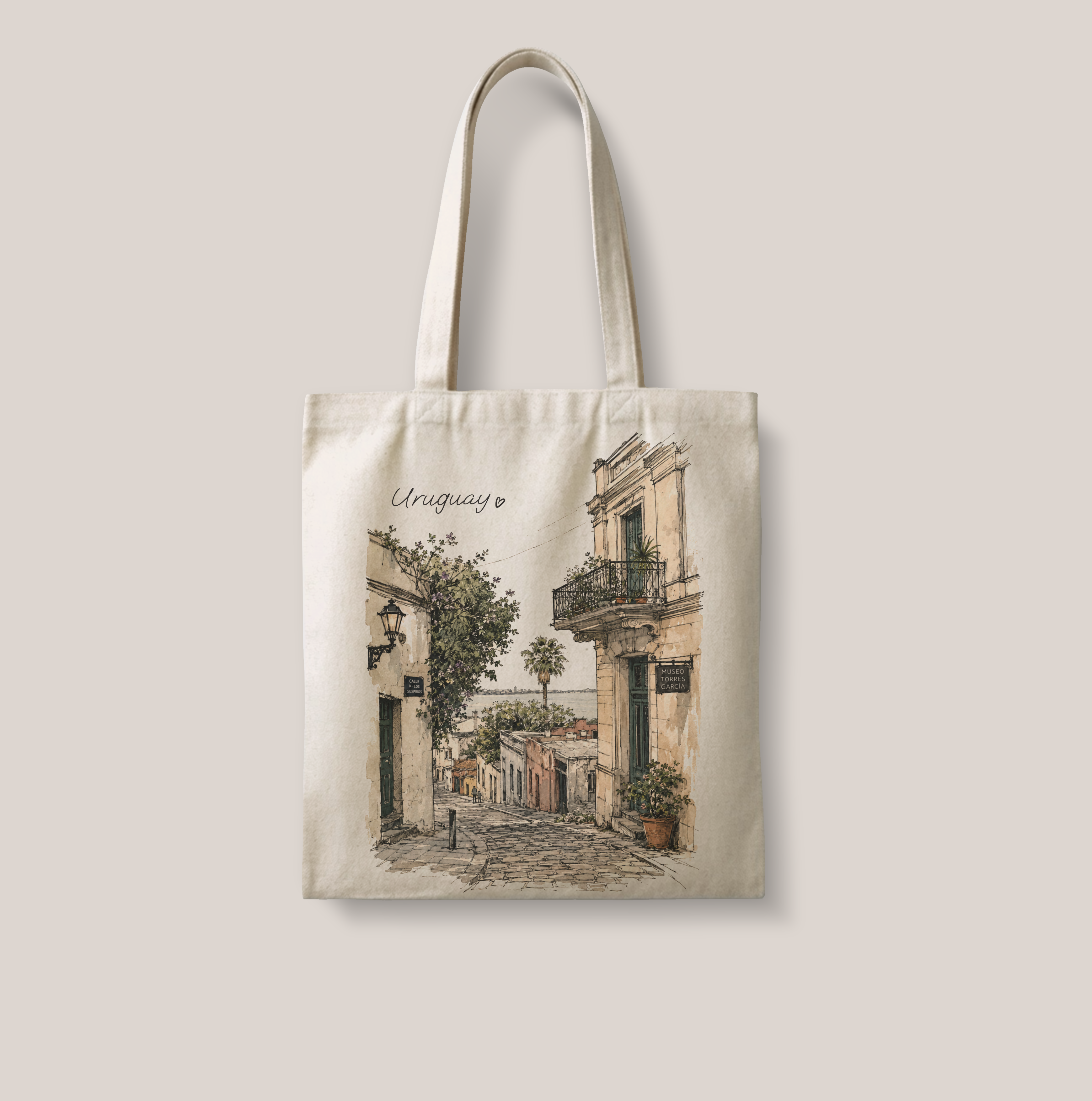 Tote bag de lienzo Calle 2