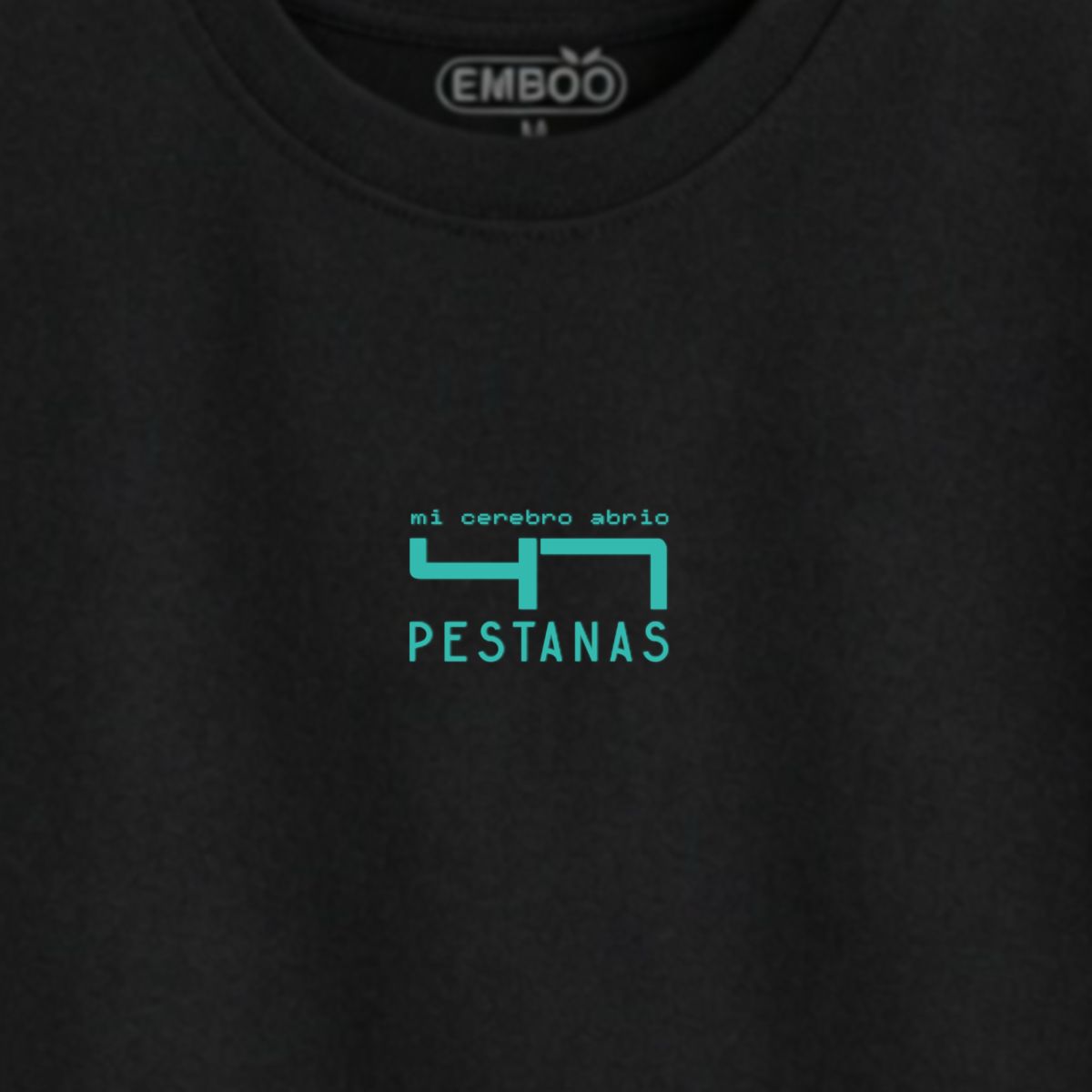 camiseta_47_pestañas_negro_2