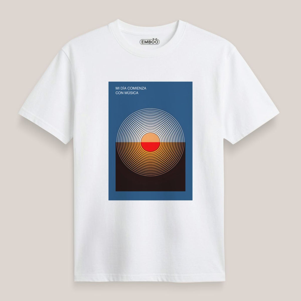 camiseta_mi_día_comienza_azul_blanco_1