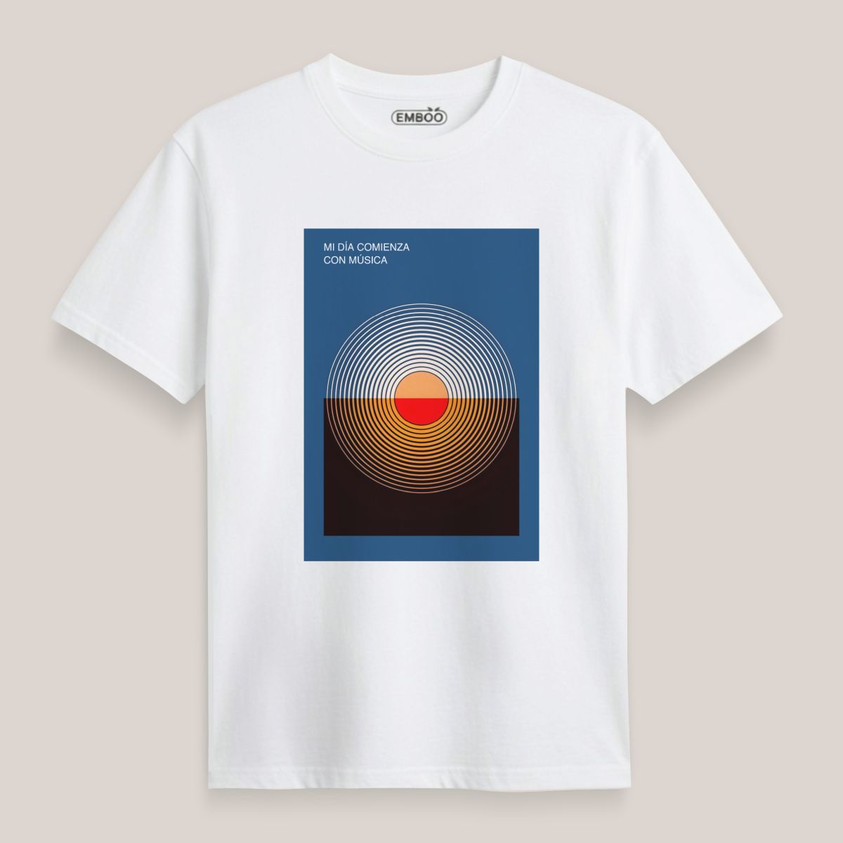 camiseta_mi_día_comienza_azul_blanco_1