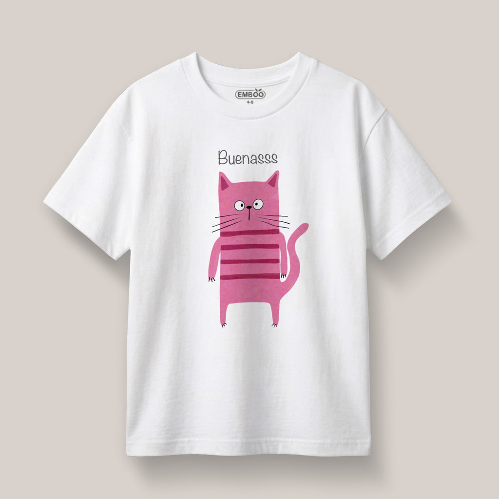Camiseta Gato Buenas