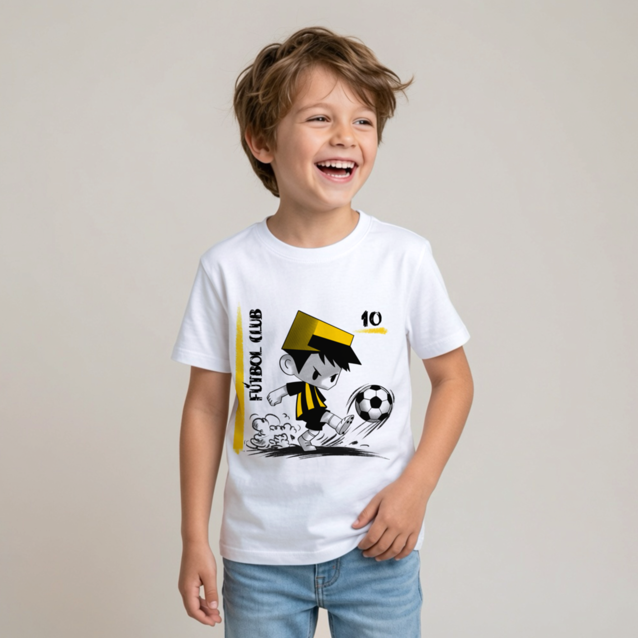 Camiseta Jugador de futbol